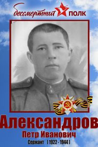Бессмертный полк: Александров П.И.