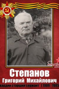 Бессмертный полк: Степанов Г.М.